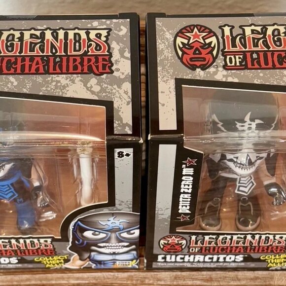WWE 2 Boss Fight Studio Legends Of Lucha Libre Luchacitos PENTA ZERO M, BNIB - Picture 4 of 4